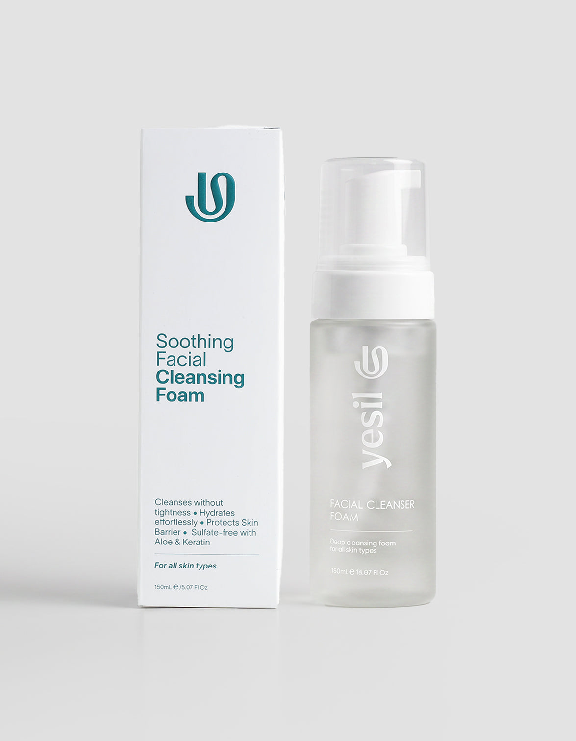 Yesil Soothing Facial Cleansing Foam (150 ml)